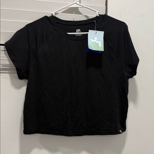 JoyLab Cropped Short-Sleeve Tee